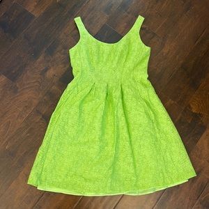 Nine West Lime Green Party Dress